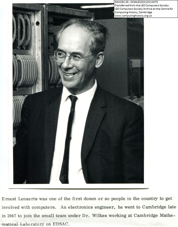NAHCB2-35 - DCMLEO20210214075 Transferred from the LEO Computers Society LEO Computers Society Archive at the Centre for Computing History, Cambridge www.computinghistory.org.uk